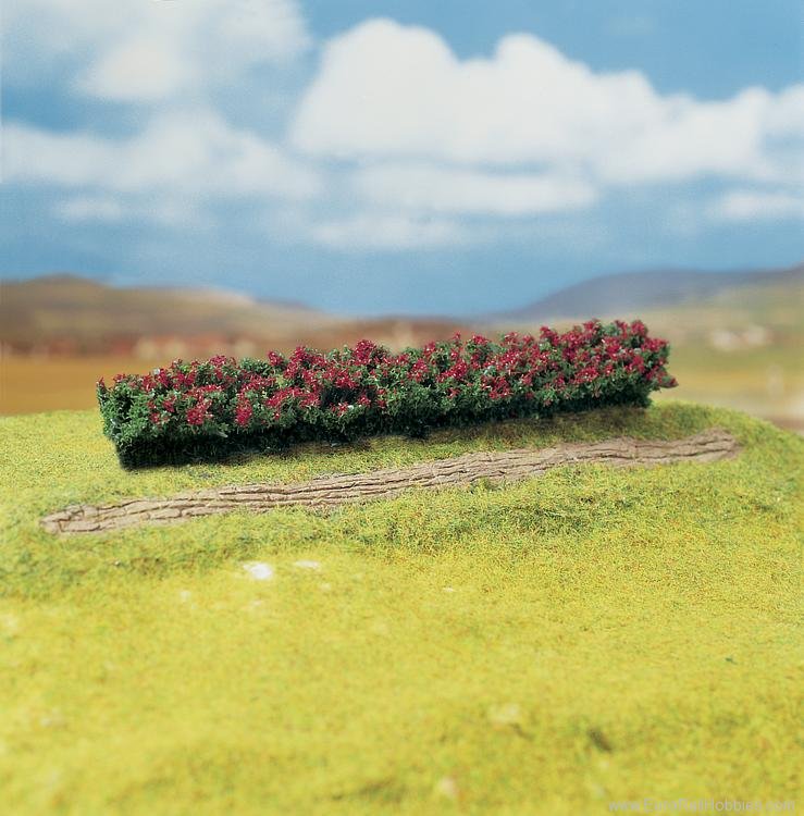 Faller 181352 3 PREMIUM Hedges, red blooming