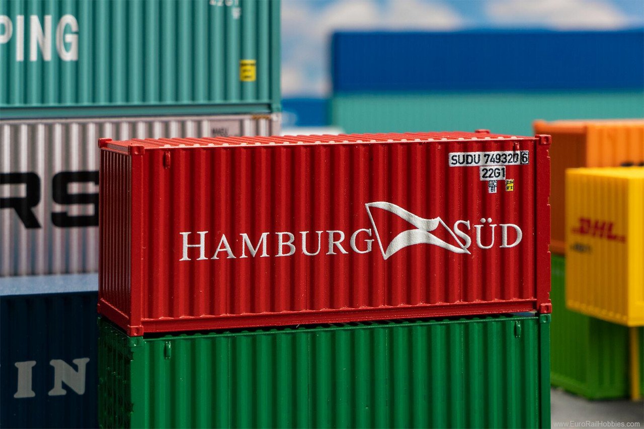 Faller 182001 20' Container HAMBURG SUD