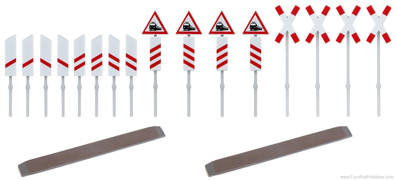 Faller 191831 Ungated railway crossing