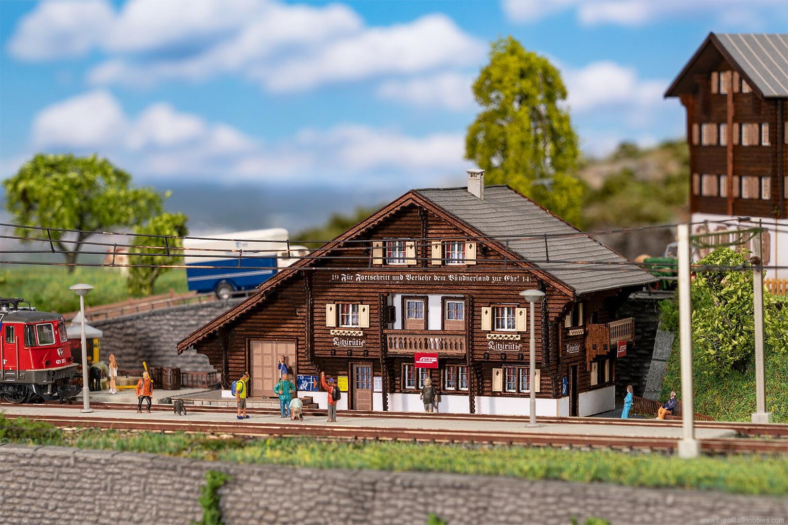 Faller 212127 LitzirÃ¼ti Railway station