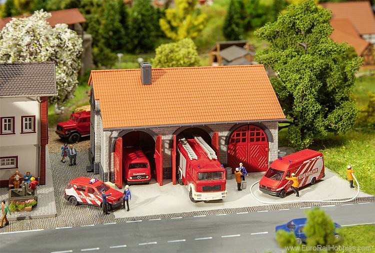 Faller 222209 Fire brigade engine house