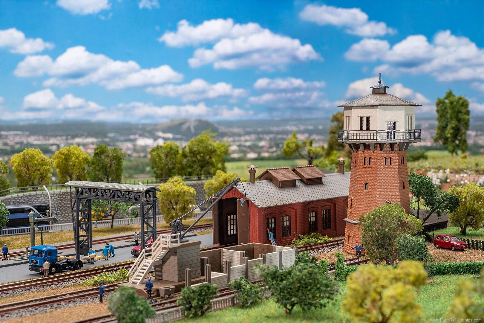 Faller 239008 Railway depot Promotional-Set