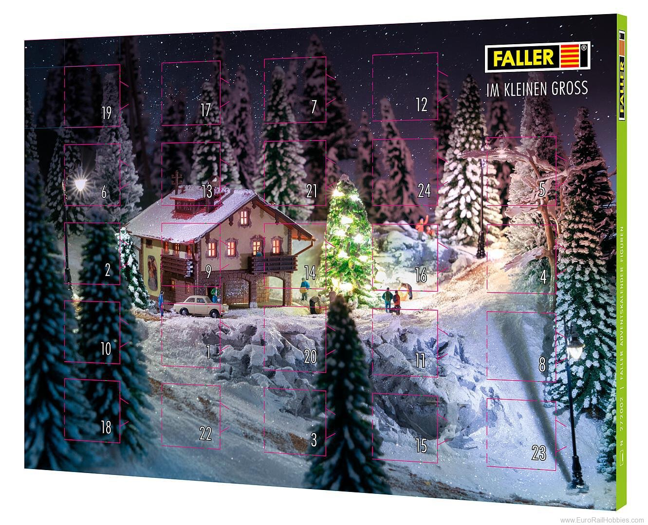 Faller 272002 FALLER Advent Calendar Figures