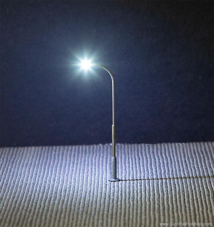 Faller 272120 LED Street light, lamppost, 3 pcs