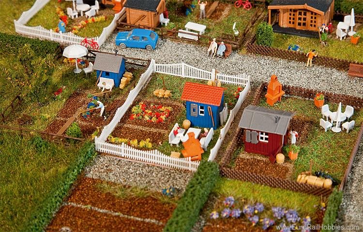 Faller 272551 Allotment garden set 2 