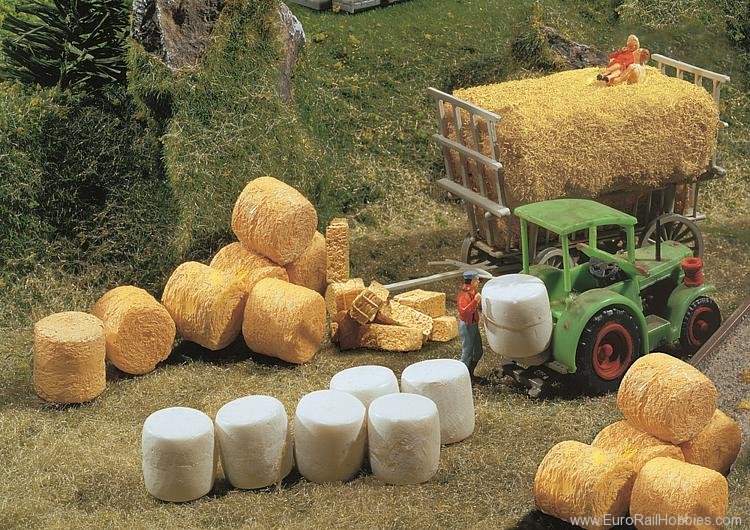 Faller 272562 Silo + straw bales