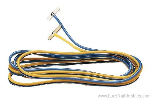 Fleischmann 22217 N/H0e Track Terminal with Cable (pair)