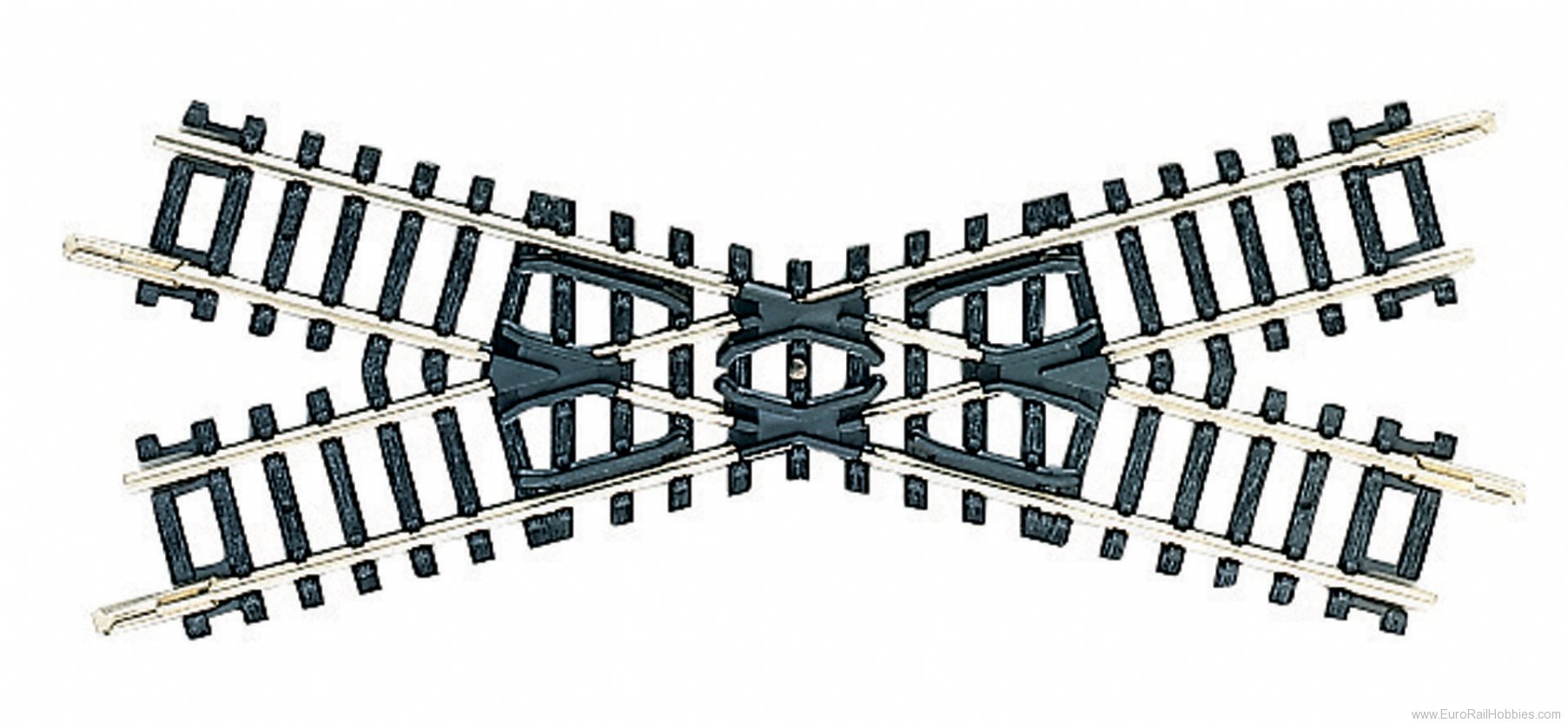 Fleischmann 22244 N Crossing 30 Degrees (1)