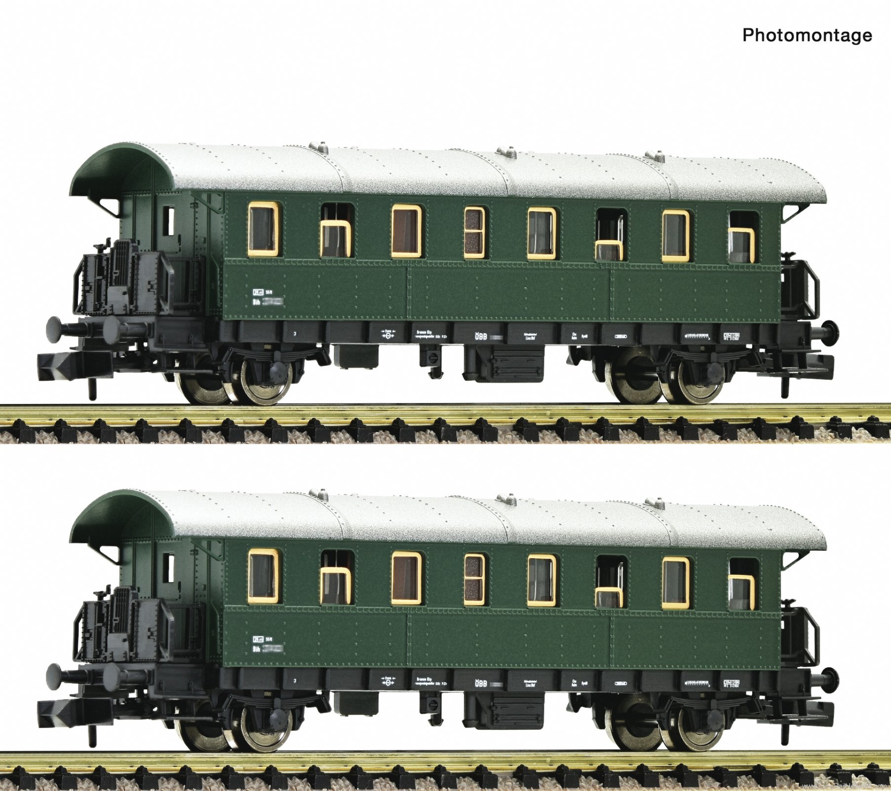Fleischmann 6260012 2-piece set: Passenger coaches, ÃBB