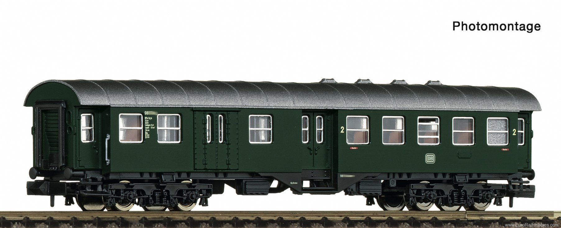 Fleischmann 6260029 Conversion coach 2nd class with baggage compa