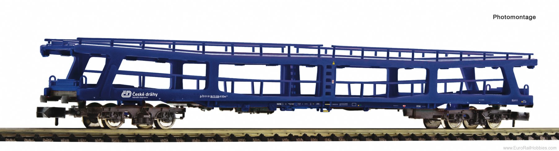 Fleischmann 6260031 Passenger train car transport wagon, CD