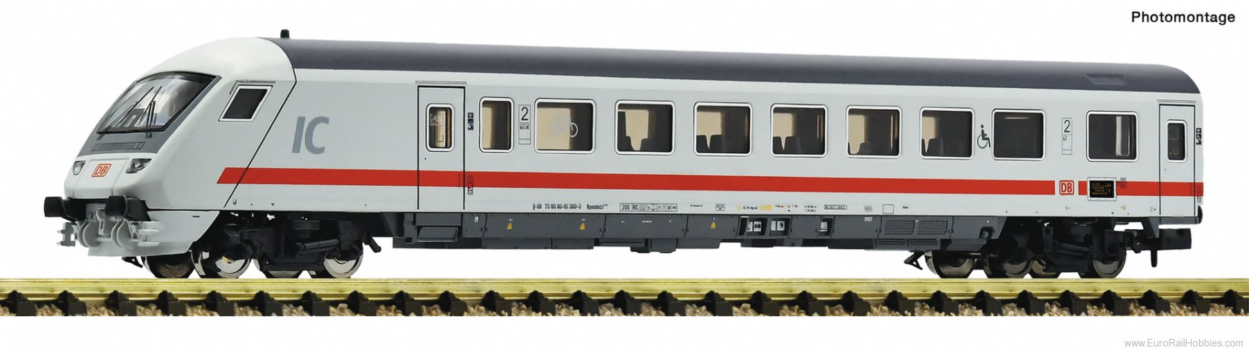 Fleischmann 6260048 DB AG 2nd class Cab Control Coach