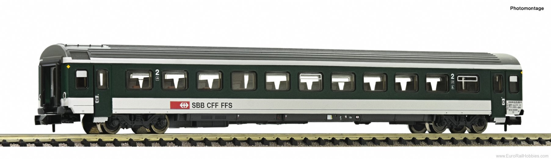 Fleischmann 6260057 SBB 2nd class Coach