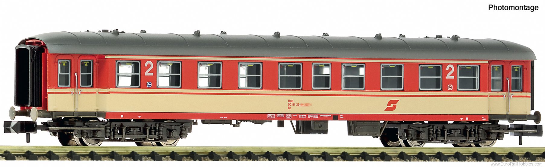 Fleischmann 6260064 OBB 2nd class fast train Coach