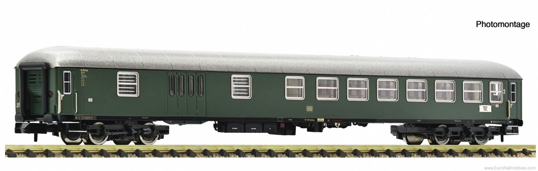 Fleischmann 6260072 DB 2nd class Express Train Coach