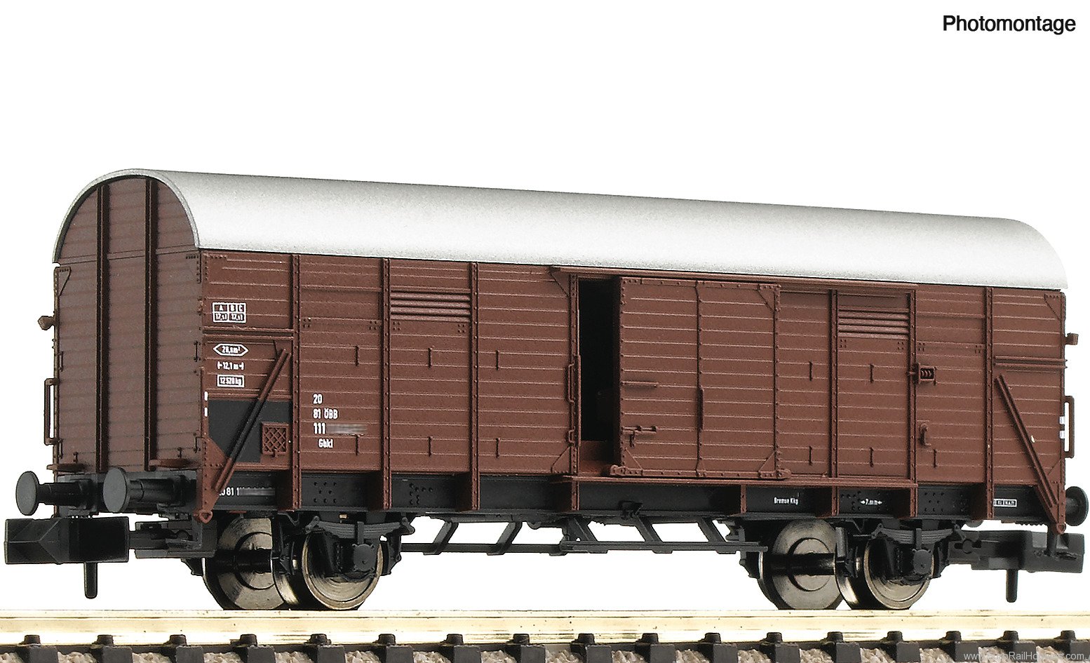 Fleischmann 6660018 Covered goods wagon, ÃBB