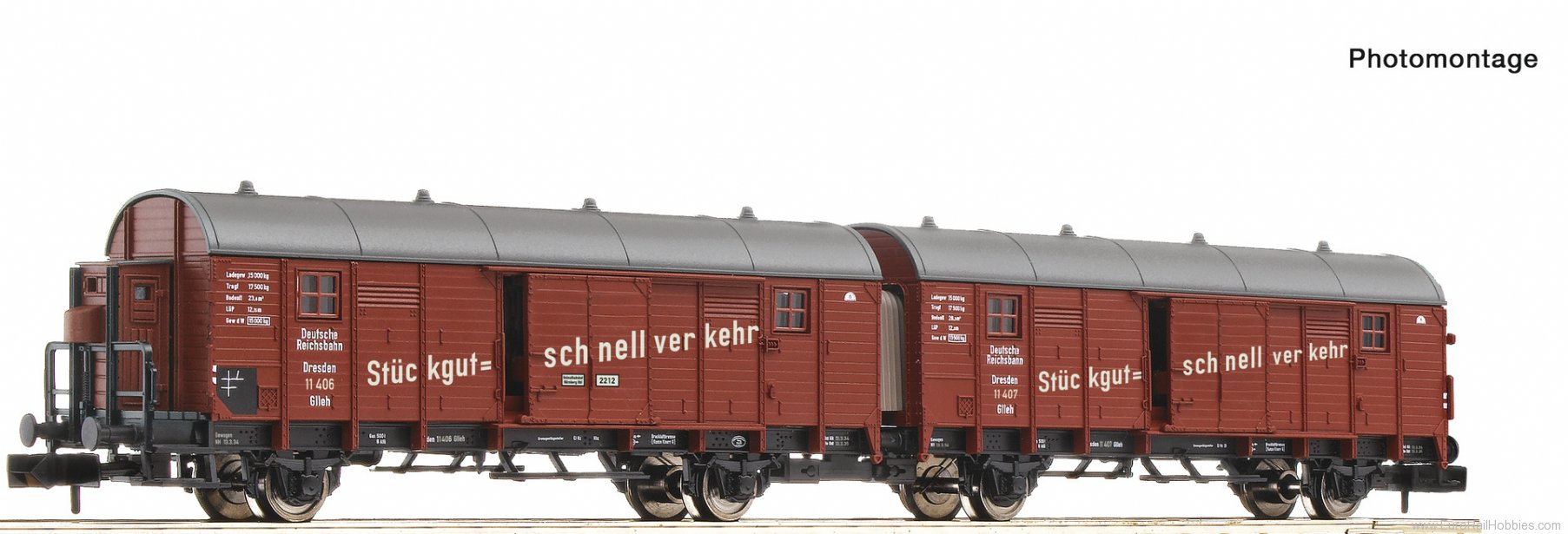 Fleischmann 6660033 Leig wagon unit 2, DRG