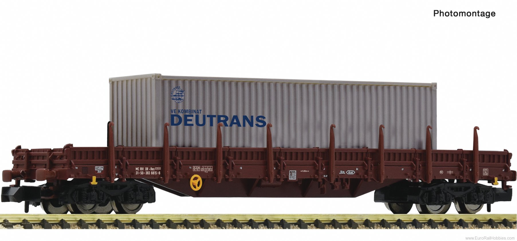 Fleischmann 6660045 Swivel stake wagon, DR