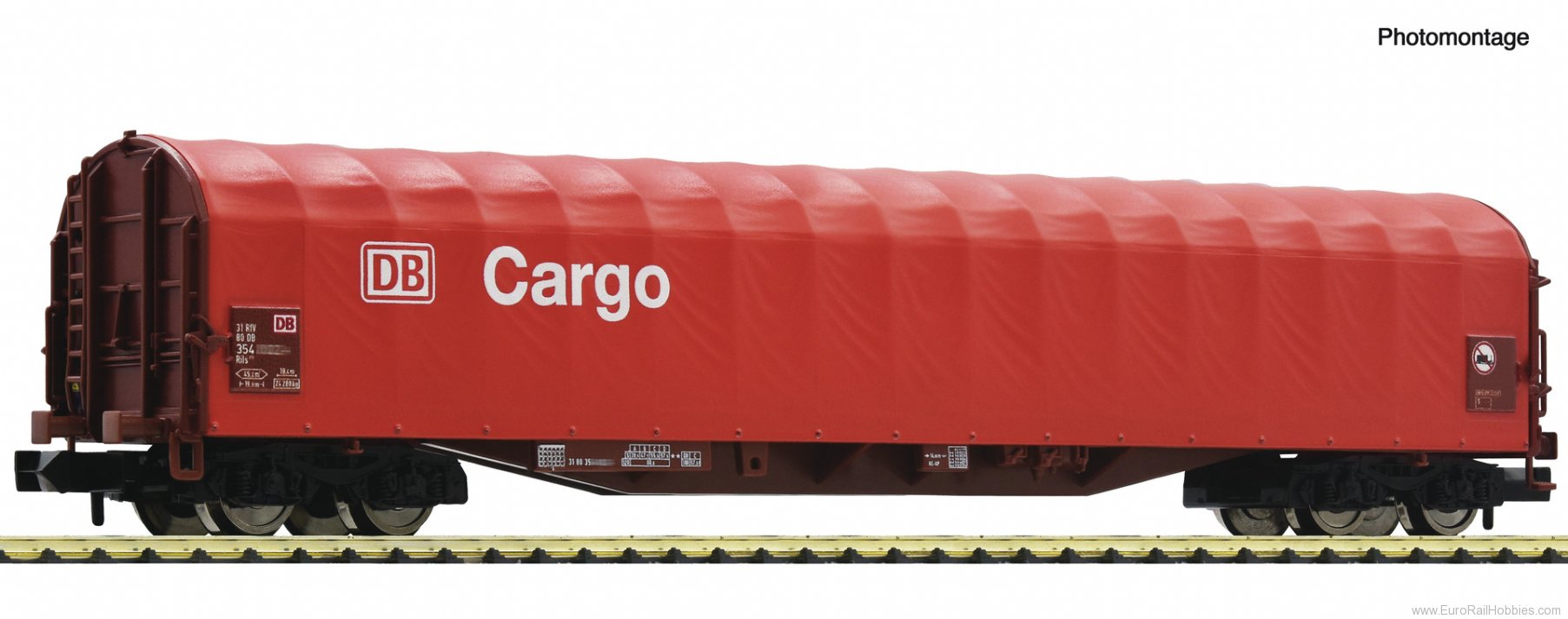 Fleischmann 6660067 Sliding tarpaulin wagon, DB AG