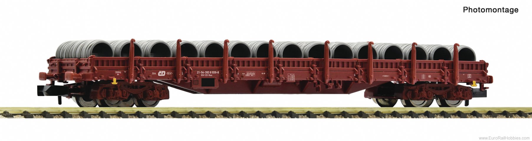 Fleischmann 6660078 CD Stake Wagon 