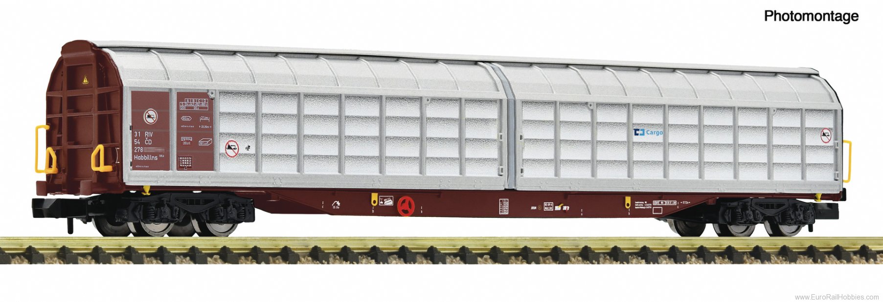 Fleischmann 6660079 CD Cargo High capacity sliding wall Wagon