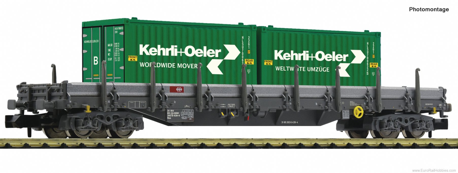 Fleischmann 6660092 SBB Stake Wagon 
