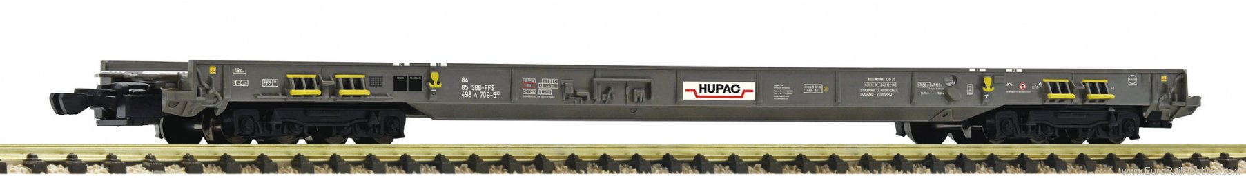 Fleischmann 6660094 Low-floor intermediate Wagon, Hupac 