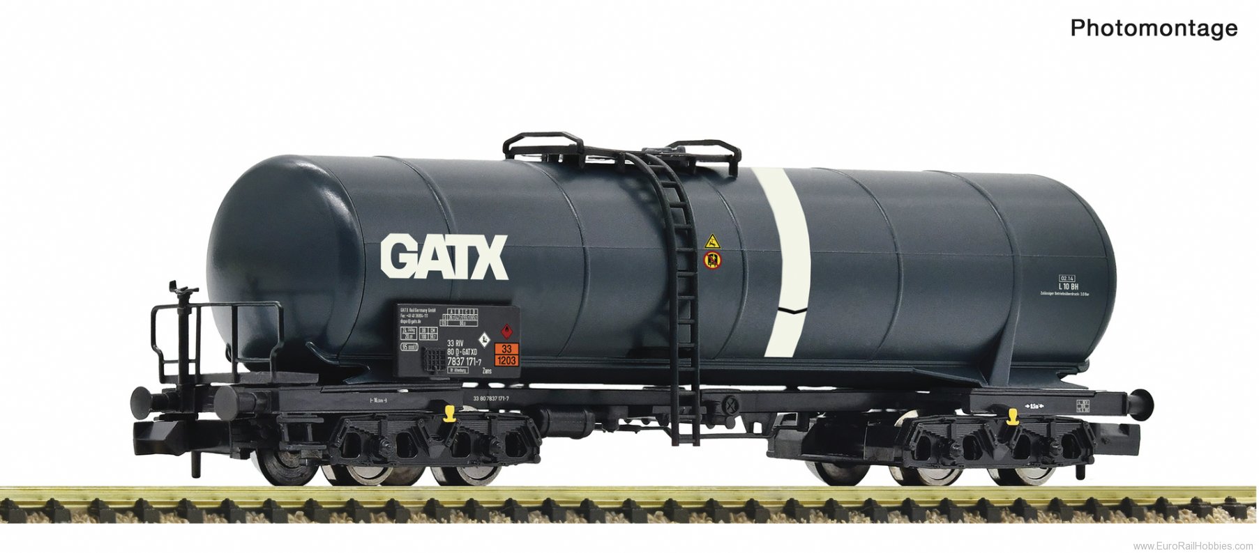 Fleischmann 6660107 Tank Wagon, GATX 