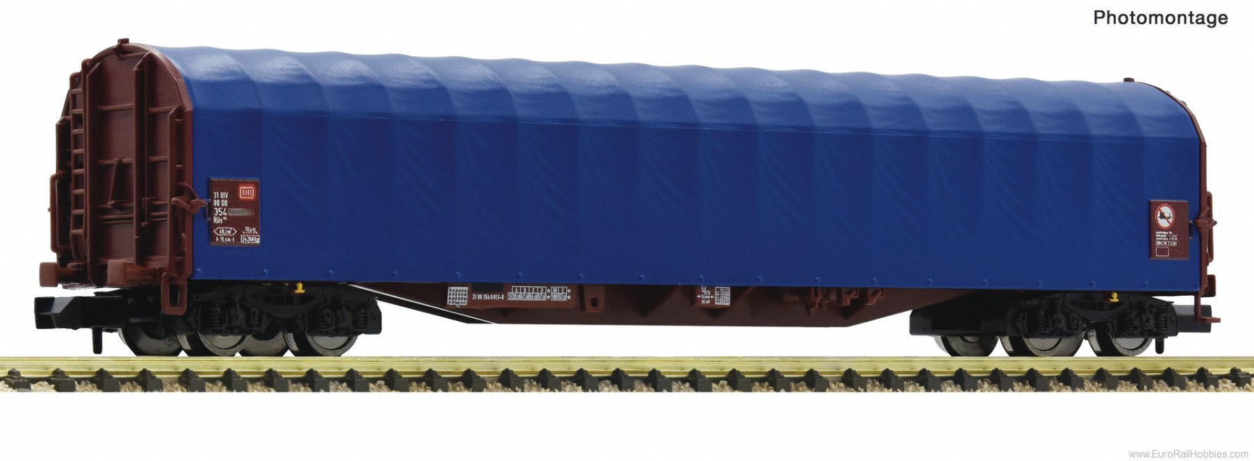 Fleischmann 6660113 DB Slide tarpaulin Wagon