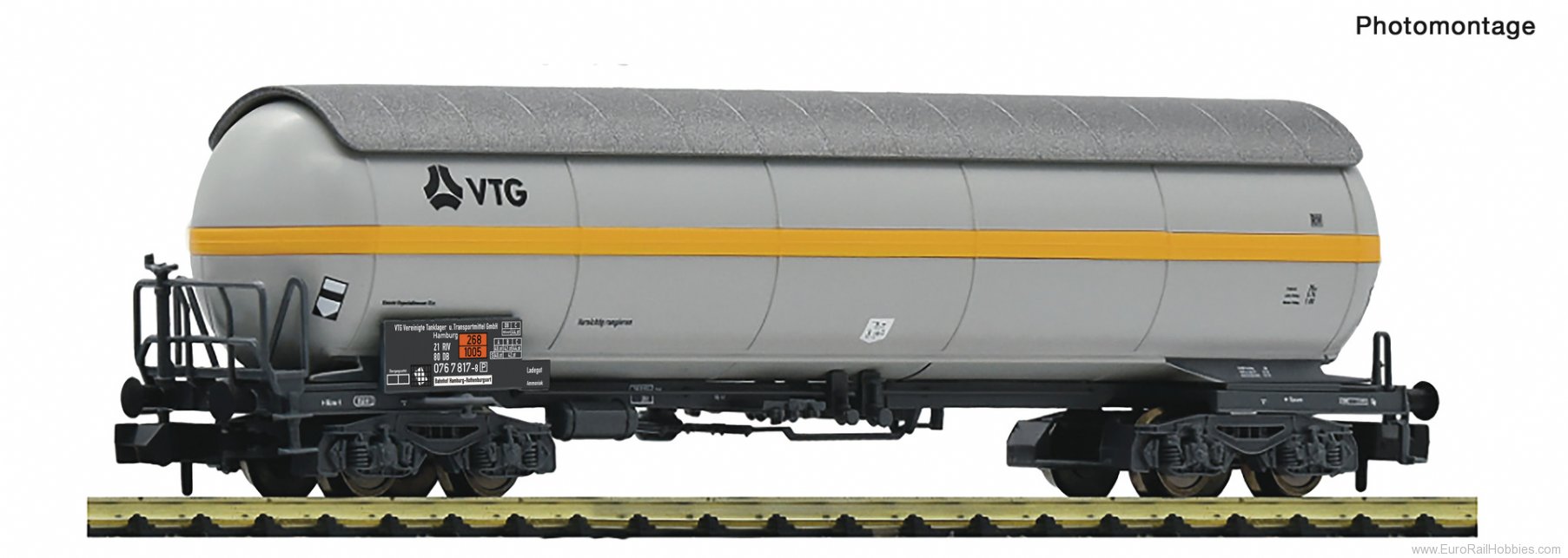 Fleischmann 6660116 DB Pressurised gas Tank Wagon, VTG 