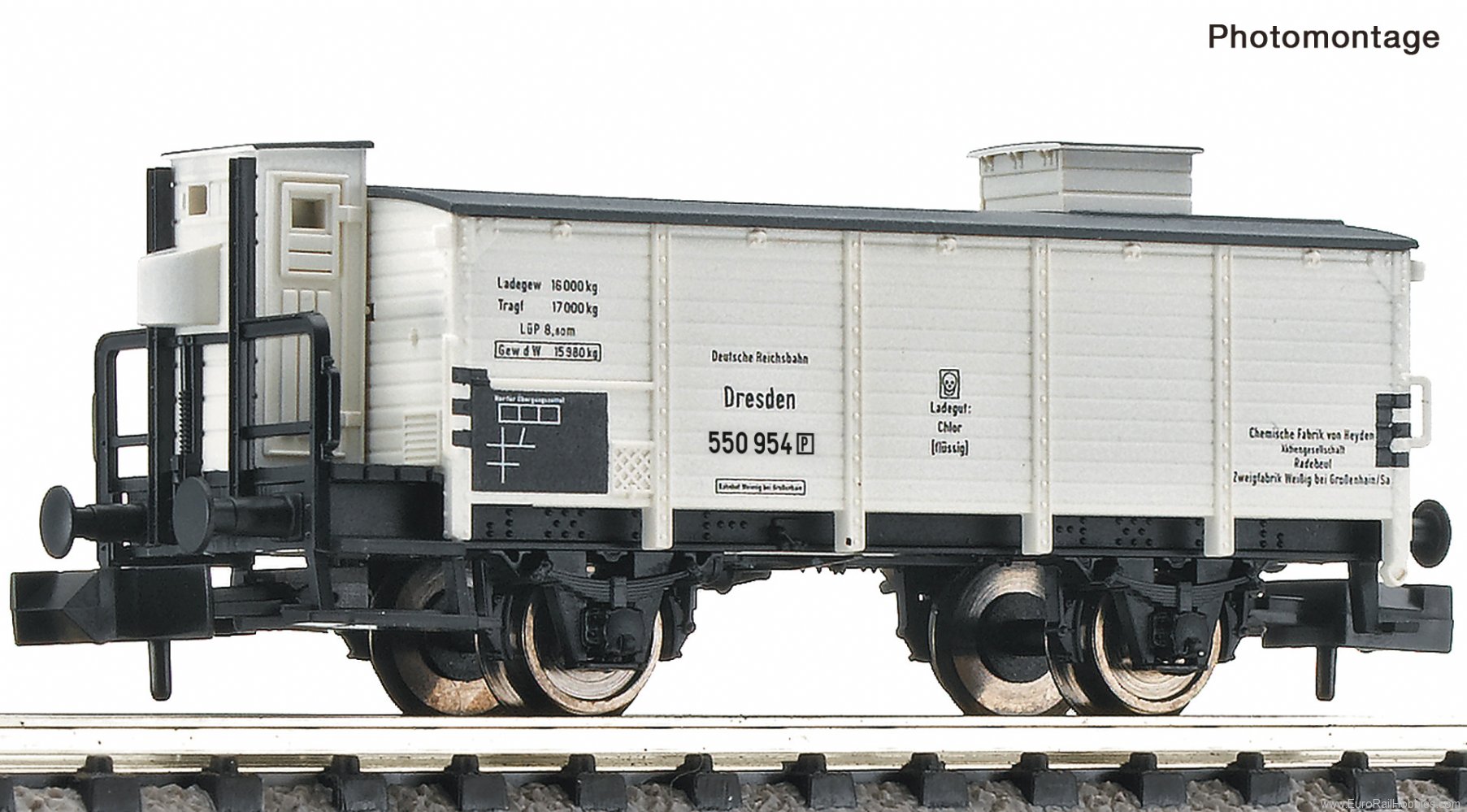 Fleischmann 6660127 DRG Carbonic acid Wagon