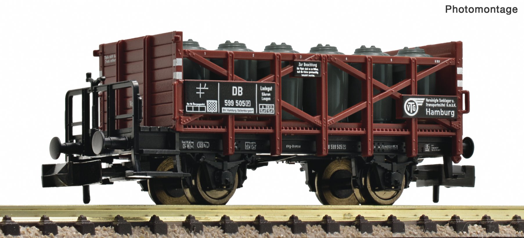 Fleischmann 6660128 DB Acid transport Wagon