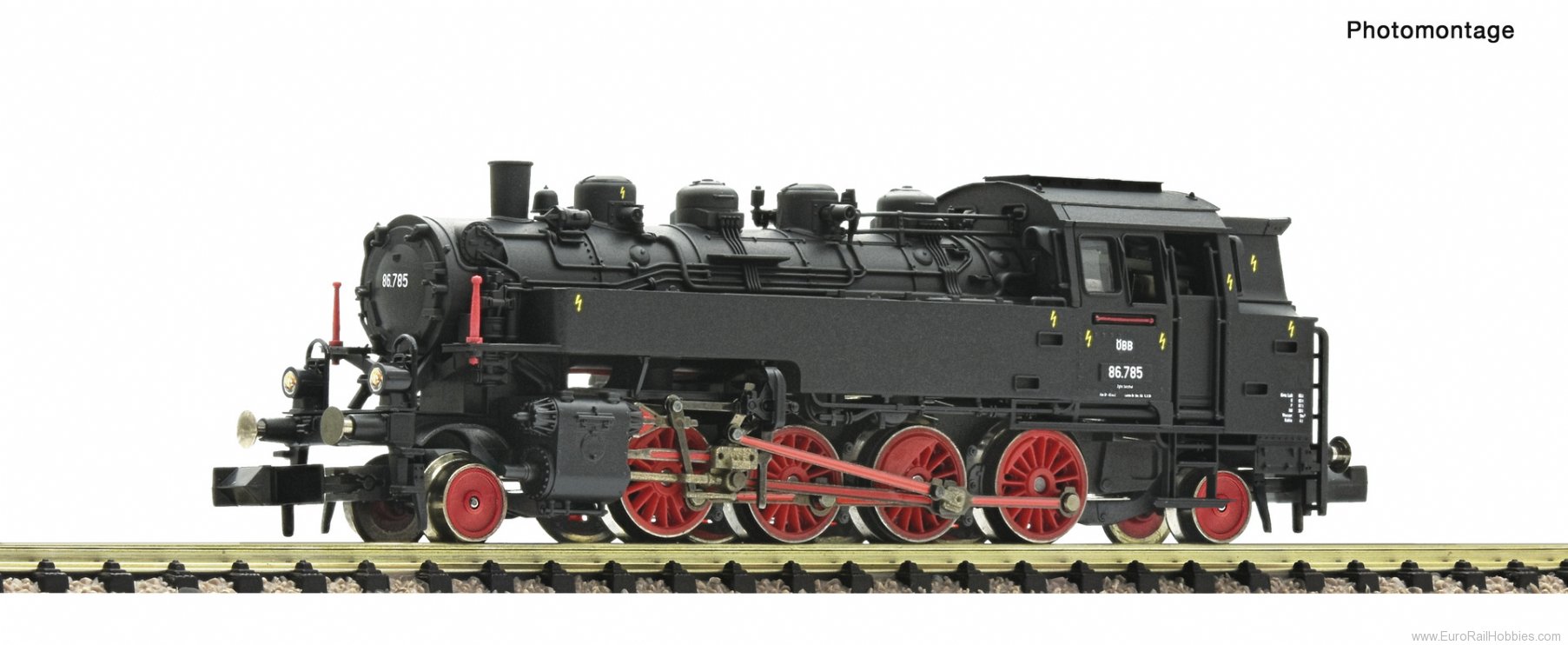 Fleischmann 708775 Steam locomotive class 86, ÃBB (DCC w/Soun