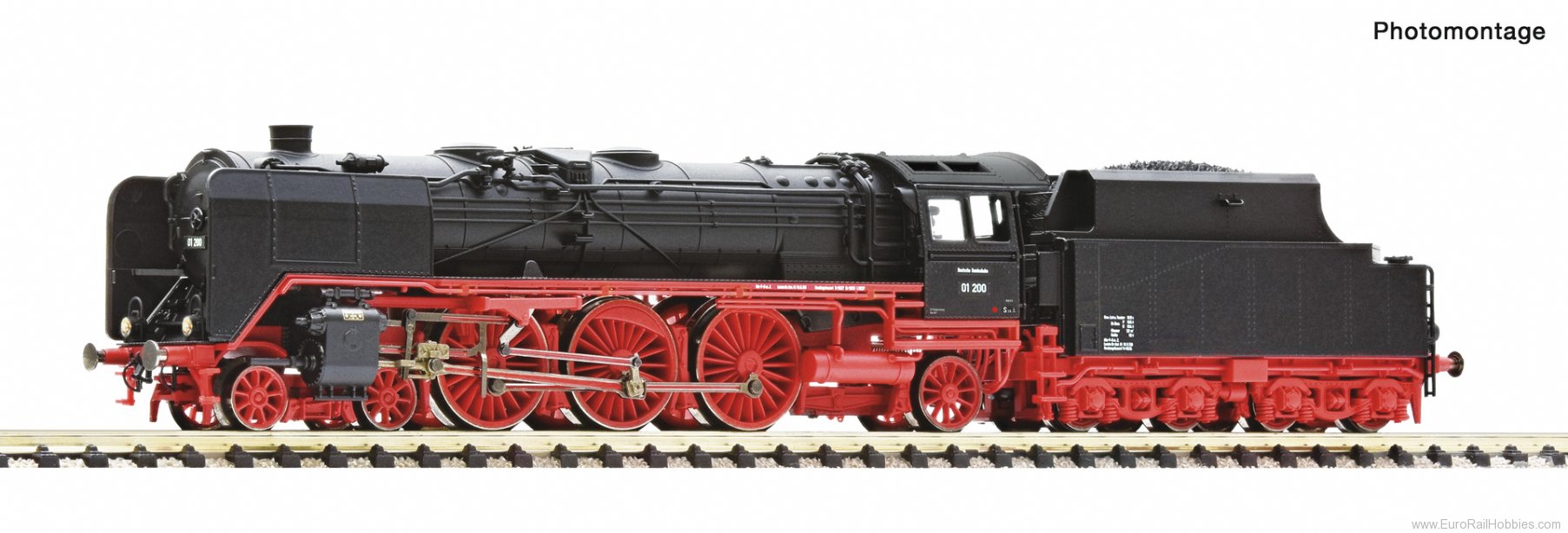 Fleischmann 714502 DB Steam locomotive 01 200 