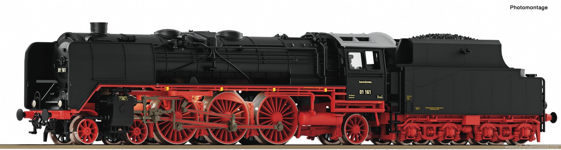 Fleischmann 714573 Steam locomotive 01 161, DRG (Digital Sound)