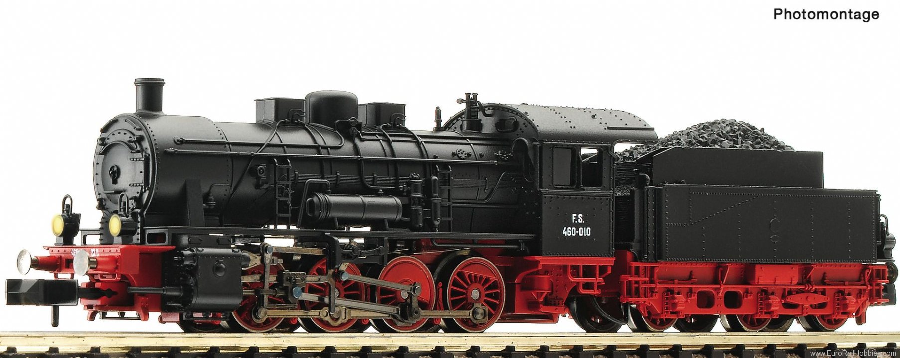 Fleischmann 715584 FS Gruppo 460 Steam locomotive DCC