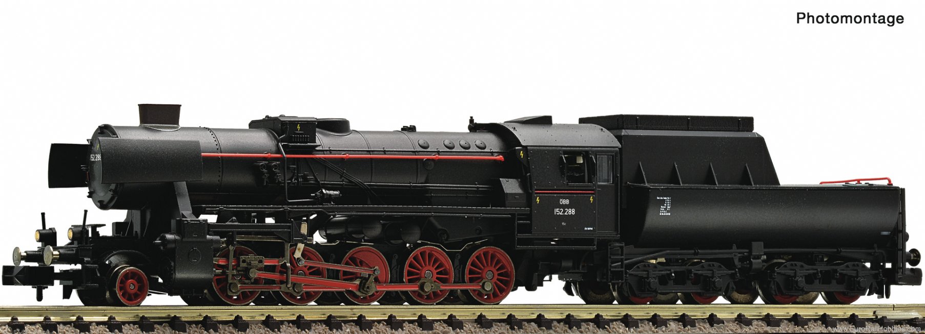 Fleischmann 7160011 Steam locomotive 152 288, ÃBB (DC Analog)