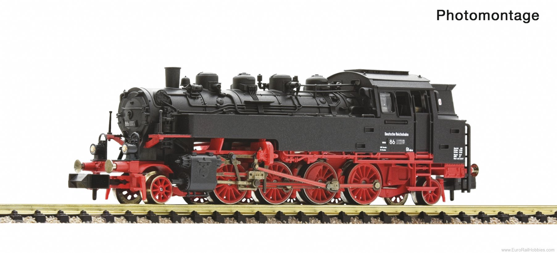 Fleischmann 7160016 DR Steam locomotive 86 049