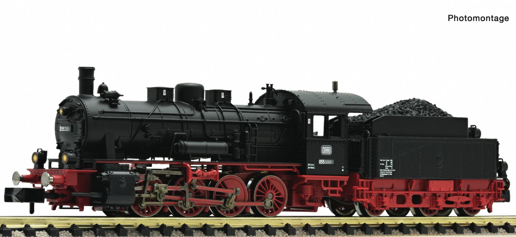 Fleischmann 7160017 DB Steam locomotive 055 635-7 