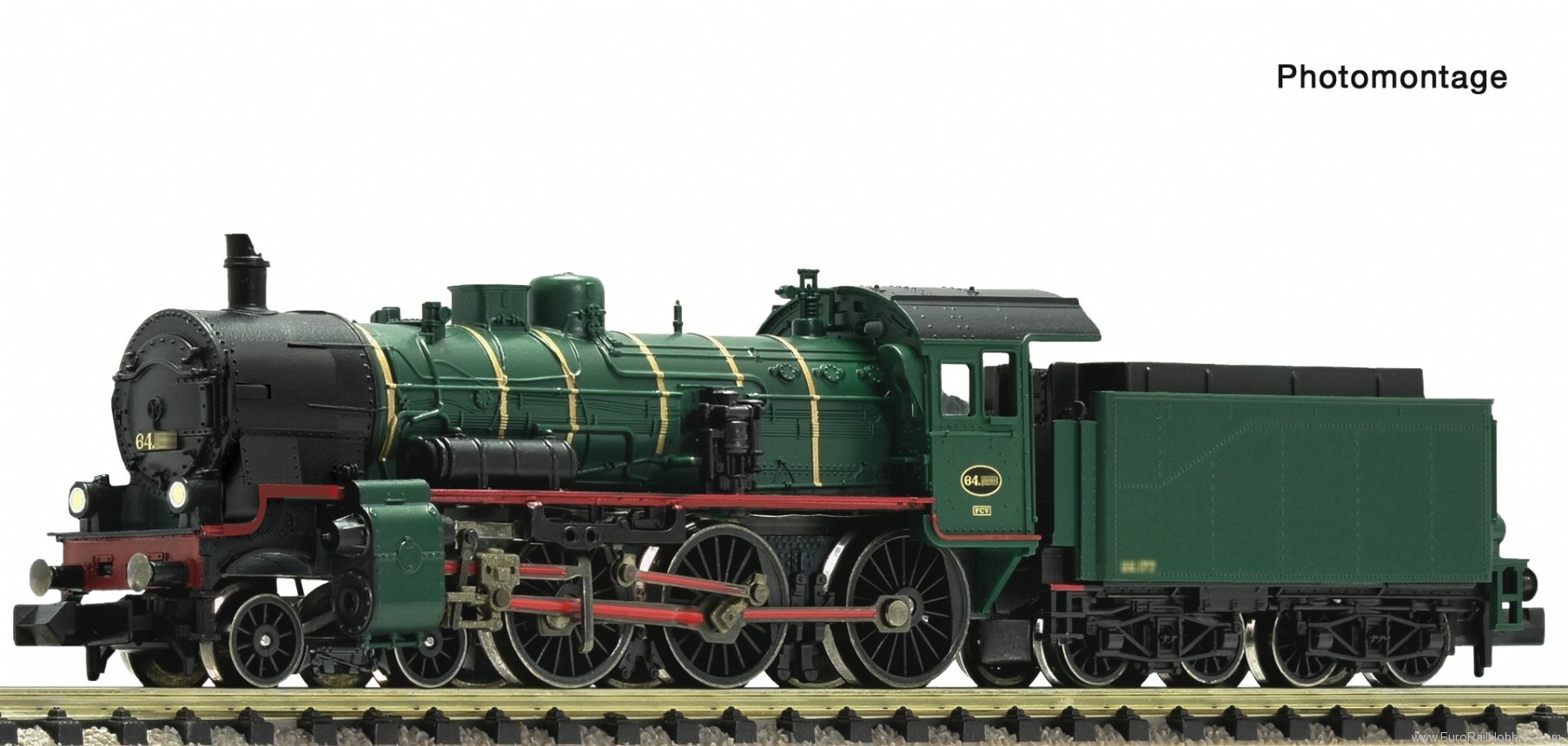 Fleischmann 7160020 SNCB Steam locomotive class 64 