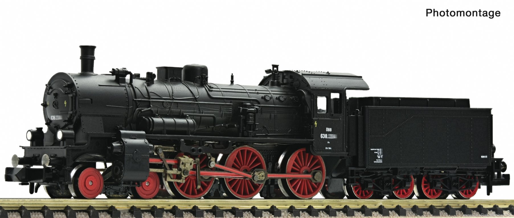 Fleischmann 7170021 OBB Steam locomotive class 638 DCC