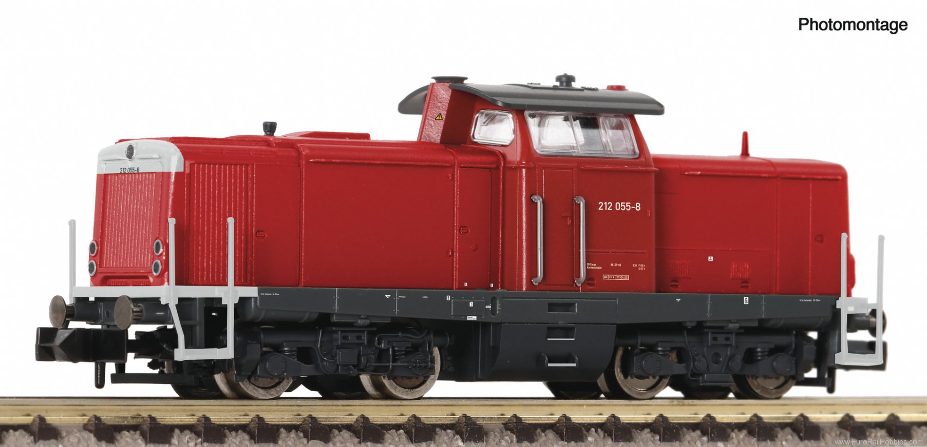 Fleischmann 721211 Diesel locomotive 212 055-8, DB AG (DC Analog