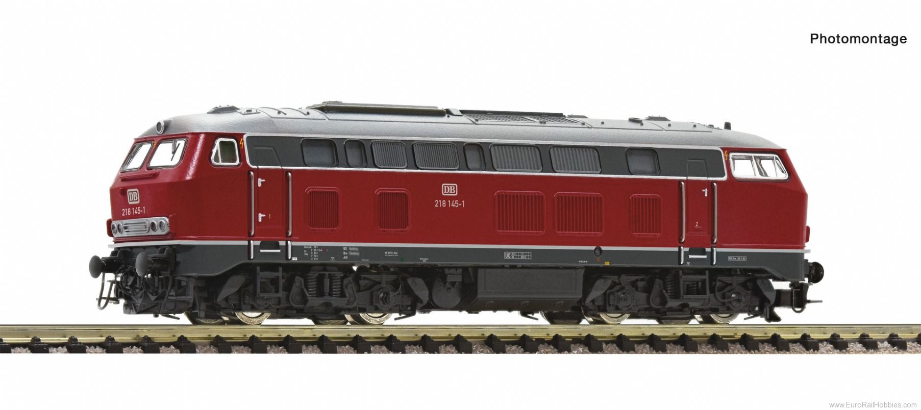 Fleischmann 724221 DB 218 145-1 Diesel locomotive