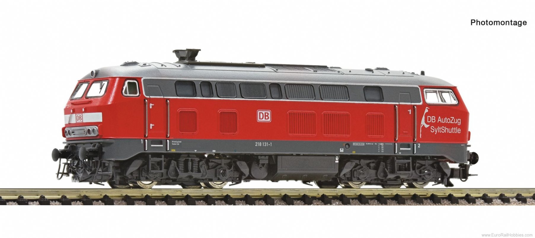 Fleischmann 724302 DB AG 218 131-1 Diesel locomotive DCC