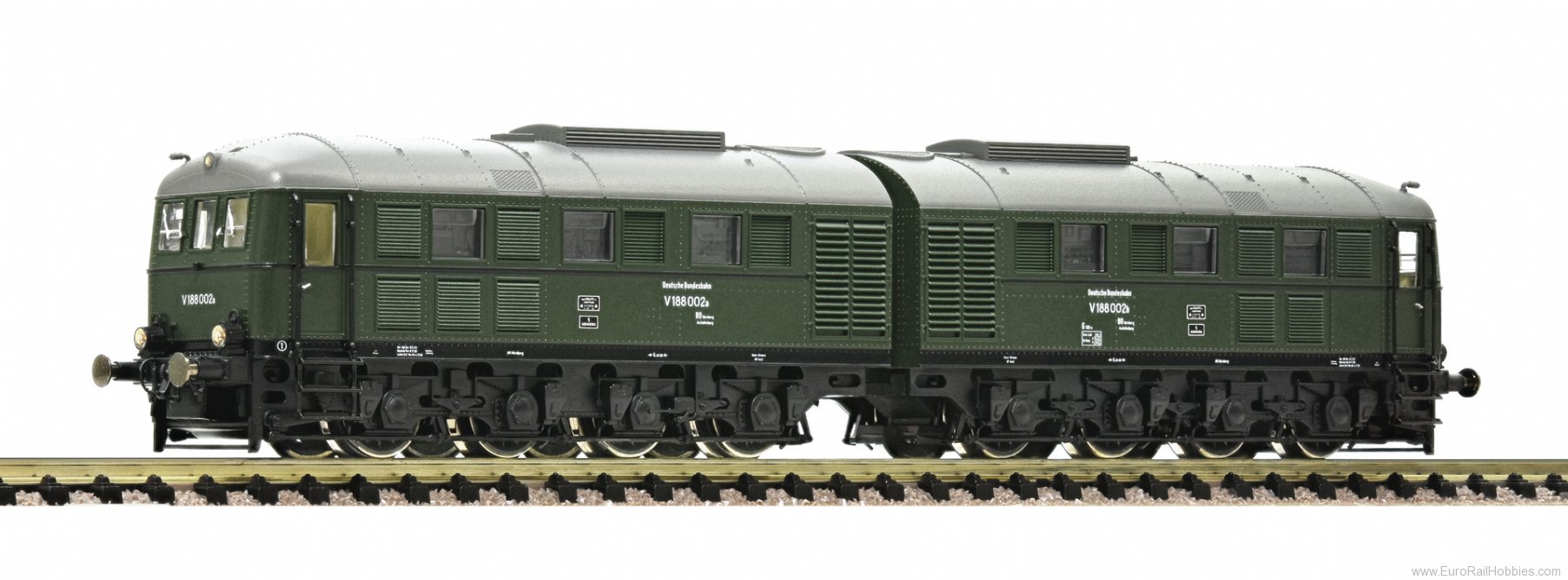 Fleischmann 725173 DB V188 002, Diesel electric double locomotiv