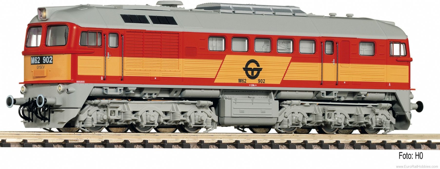 Fleischmann 725211 Gysev Diesel locomotive M62 902 
