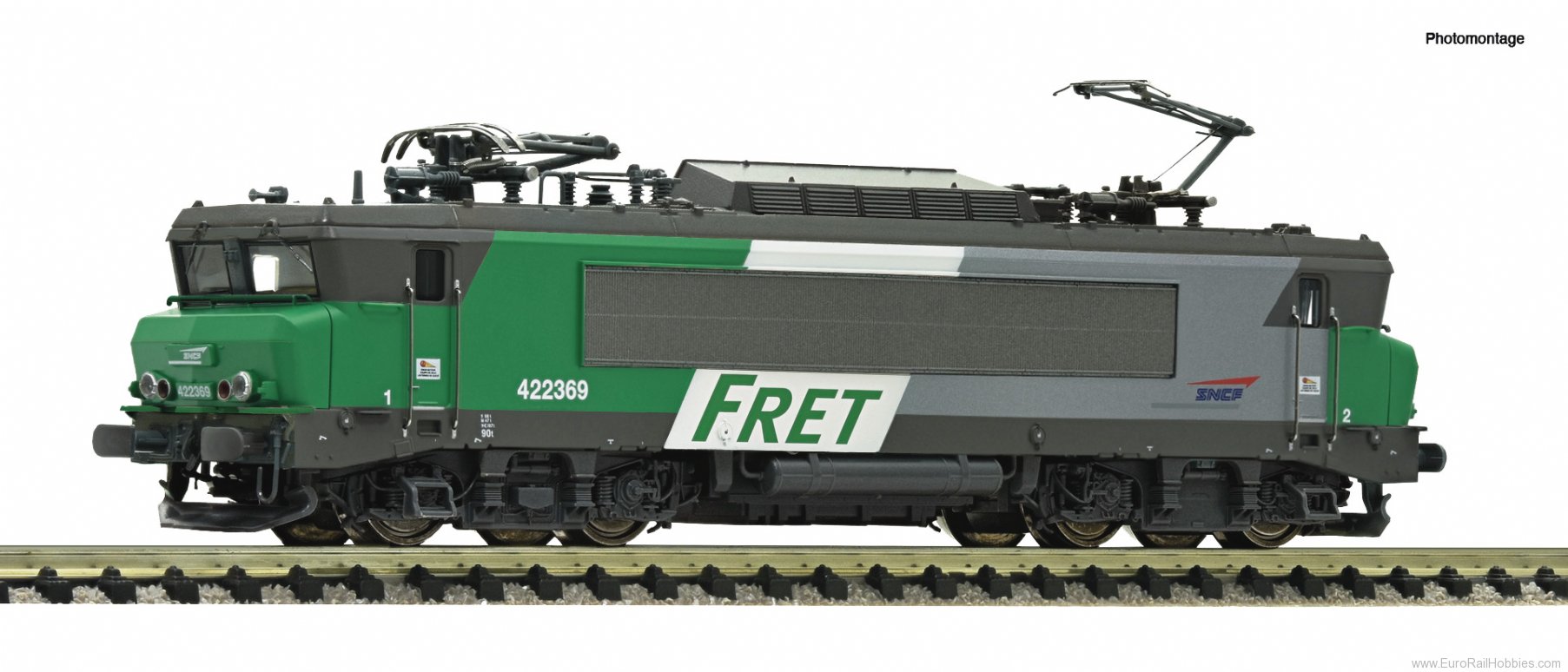 Fleischmann 732138 Electric locomotive BB 422369, SNCF (DC Analo