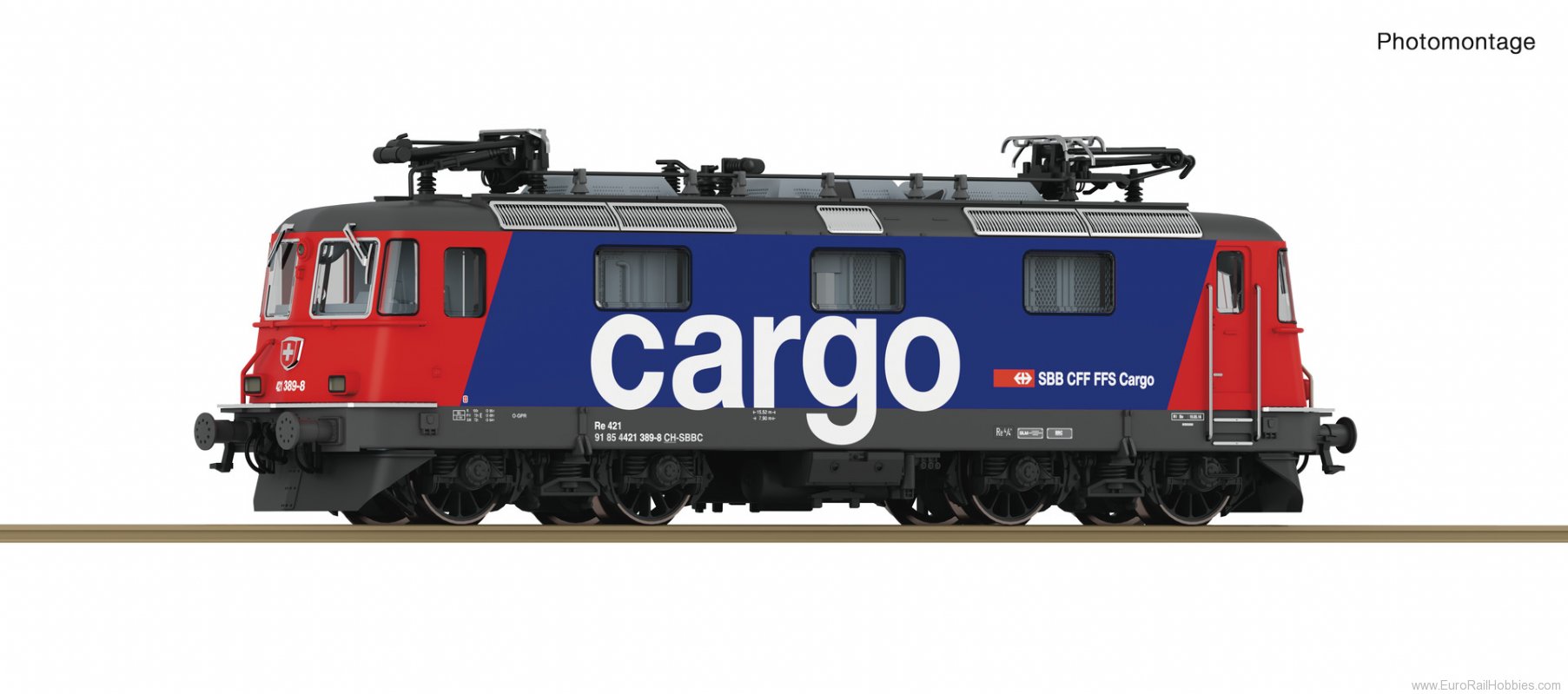 Fleischmann 732402 Electric locomotive 421 389-8, SBB Cargo (DC 