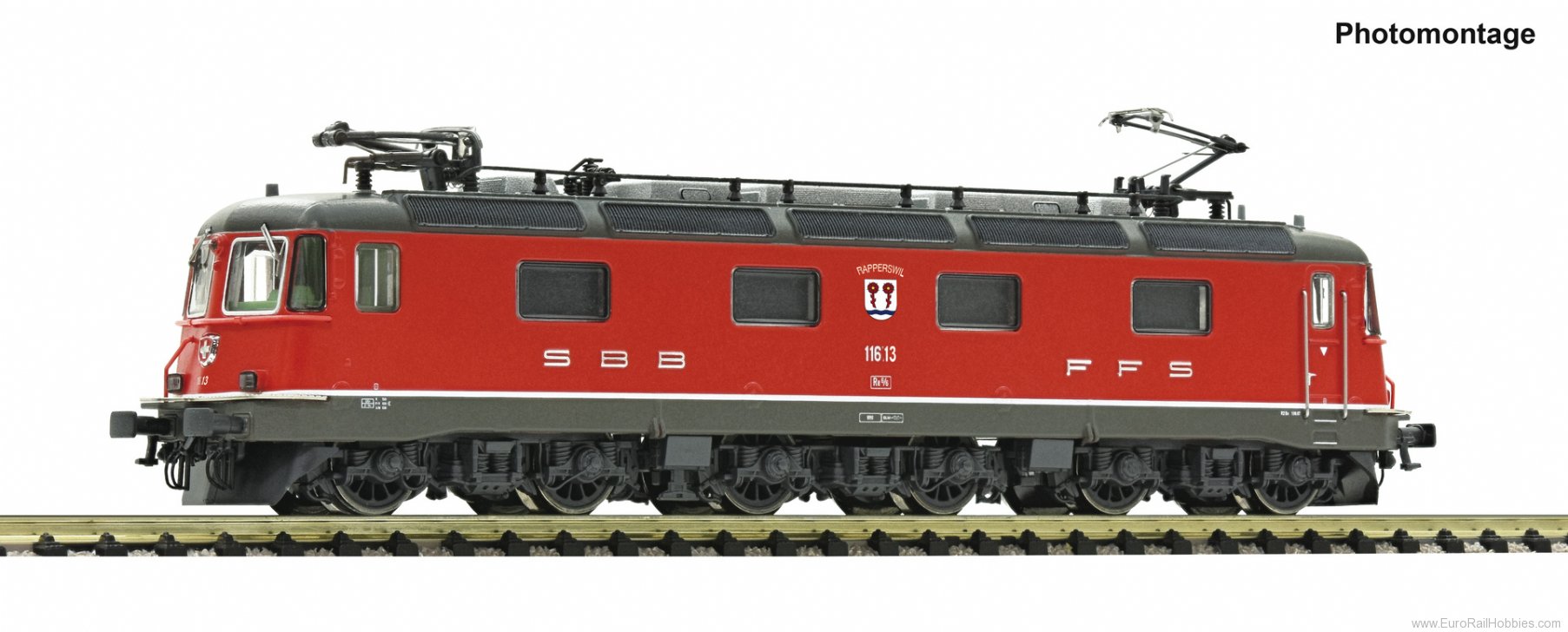 Fleischmann 734124 Electric locomotive Re 6/6 11673, SBB (DC Ana