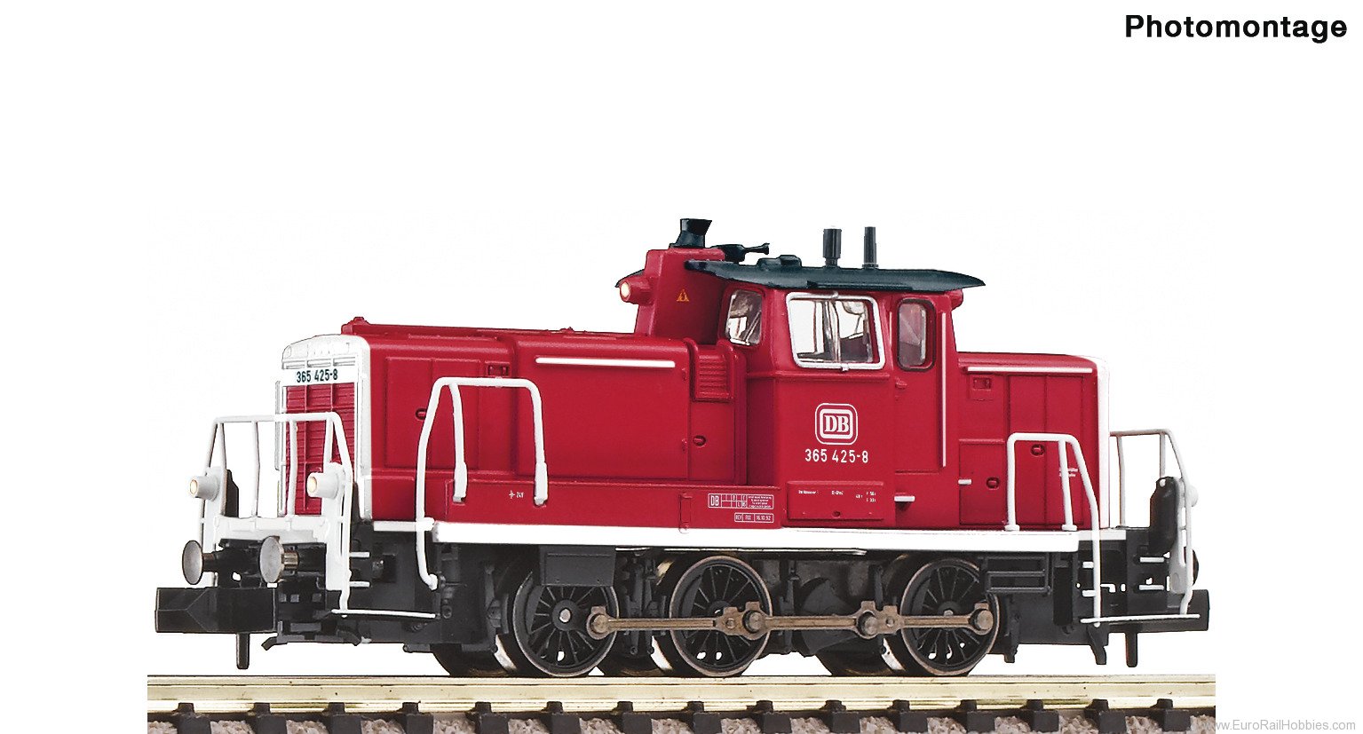 Fleischmann 7360003 Diesel locomotive 365 425-8, DB (DC Analog)